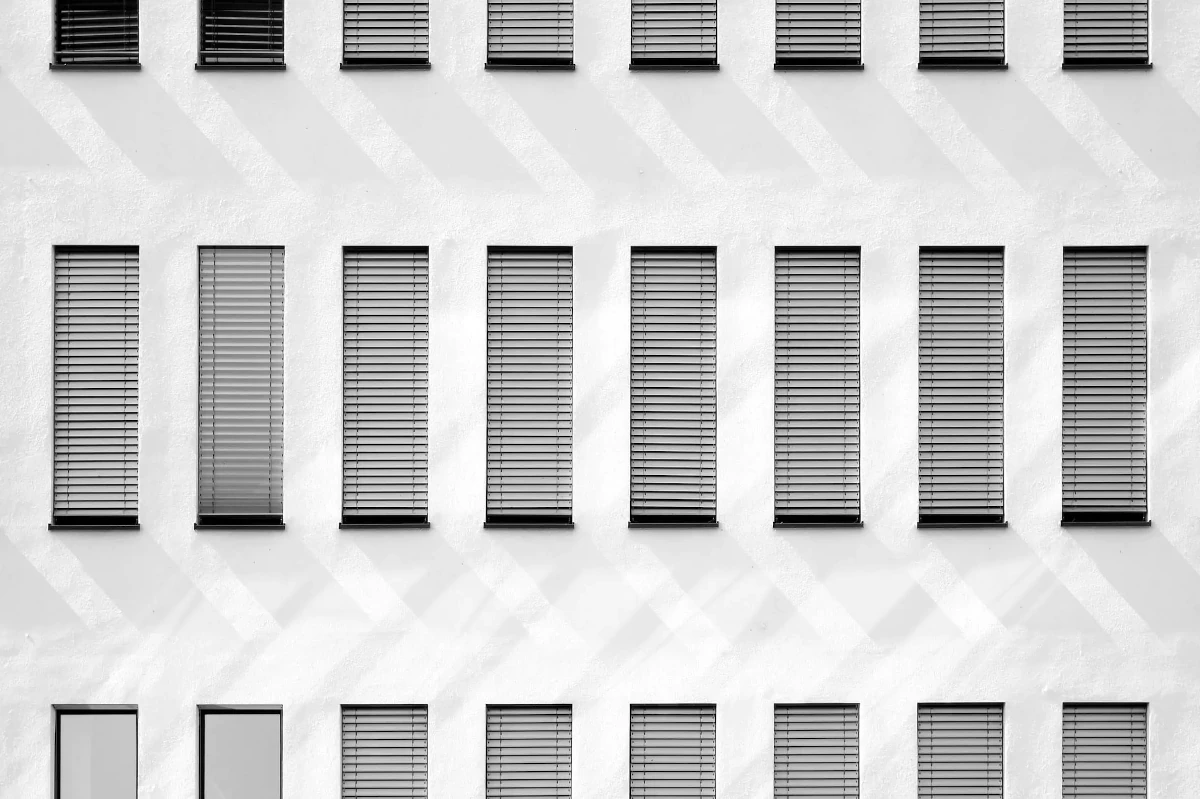 Home Windows of a building in Nuremberg, Germany